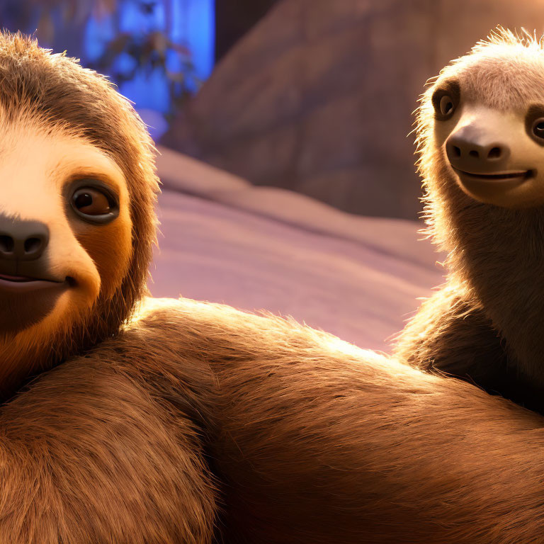 Selfie sloth