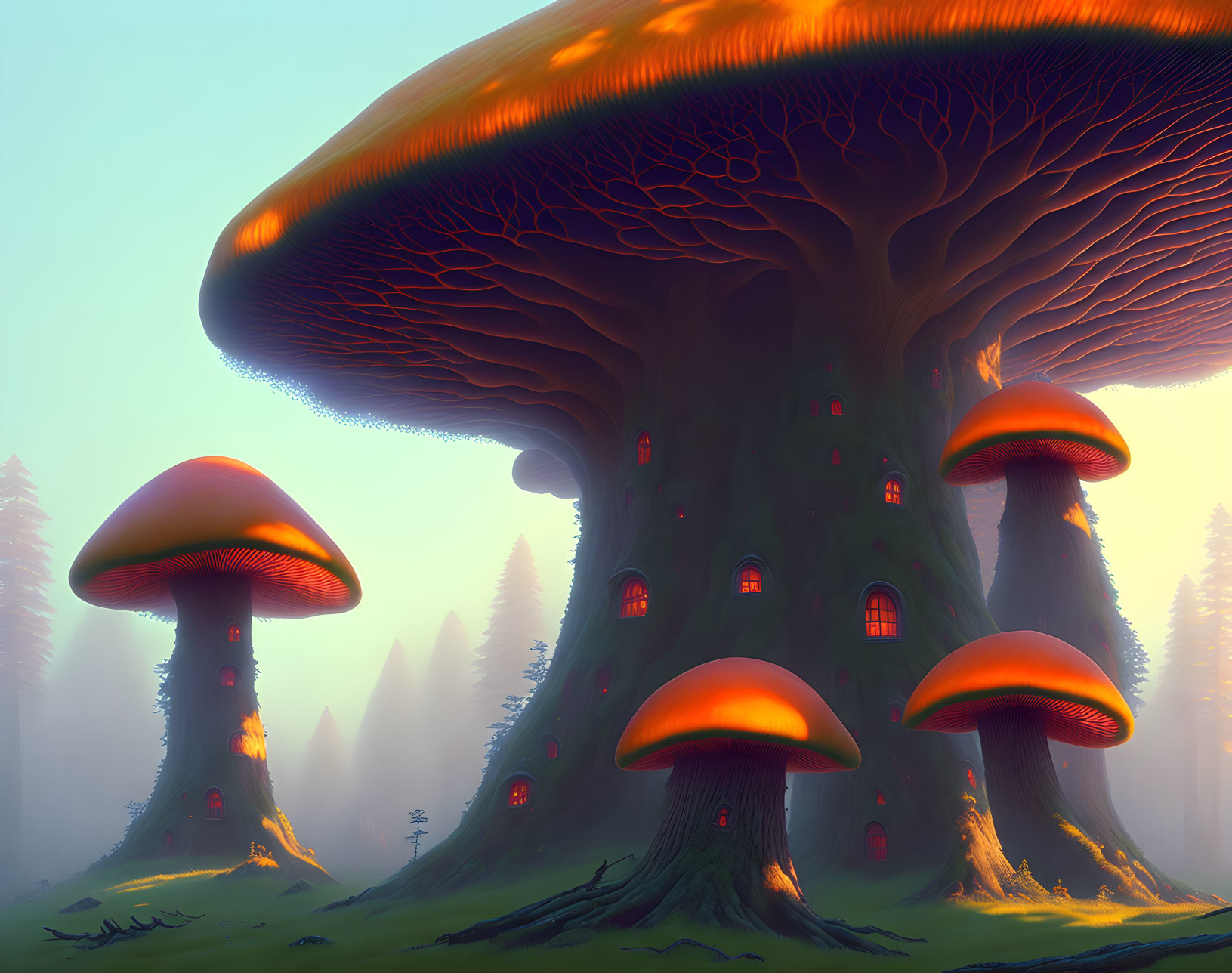 Home of the Mushroom People 