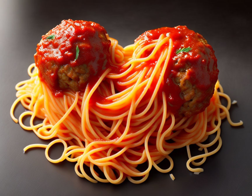 spaghetti with meatballs 