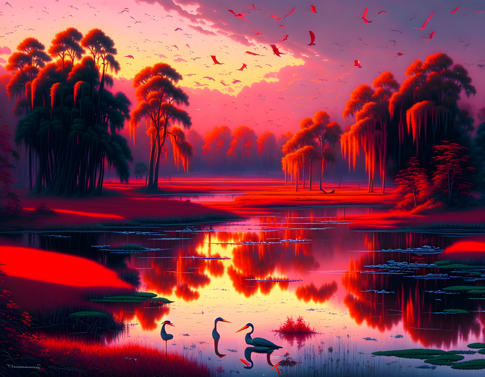 scarlet swamp