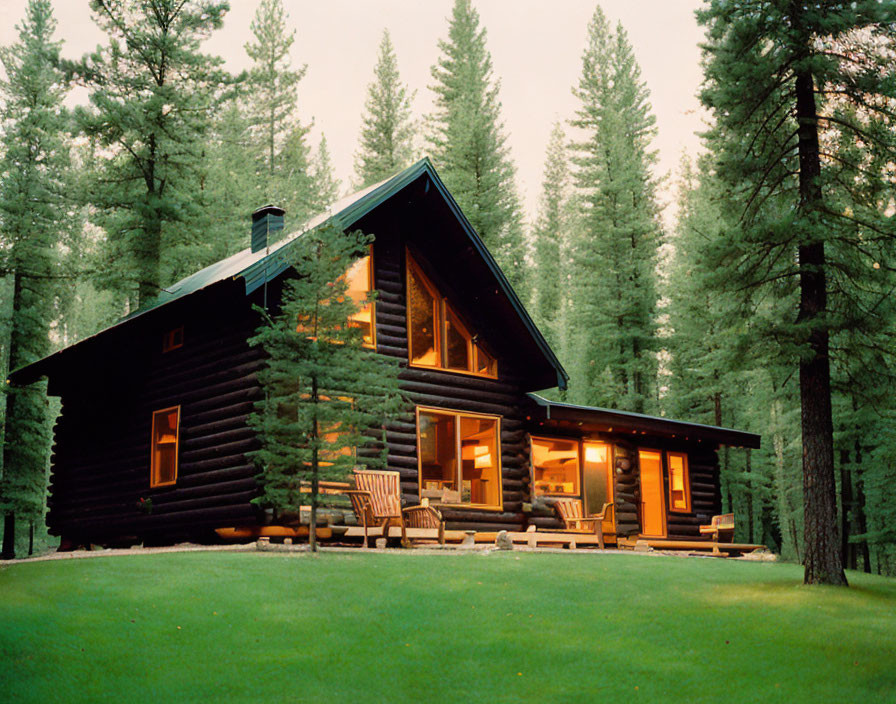 wood cabin idk