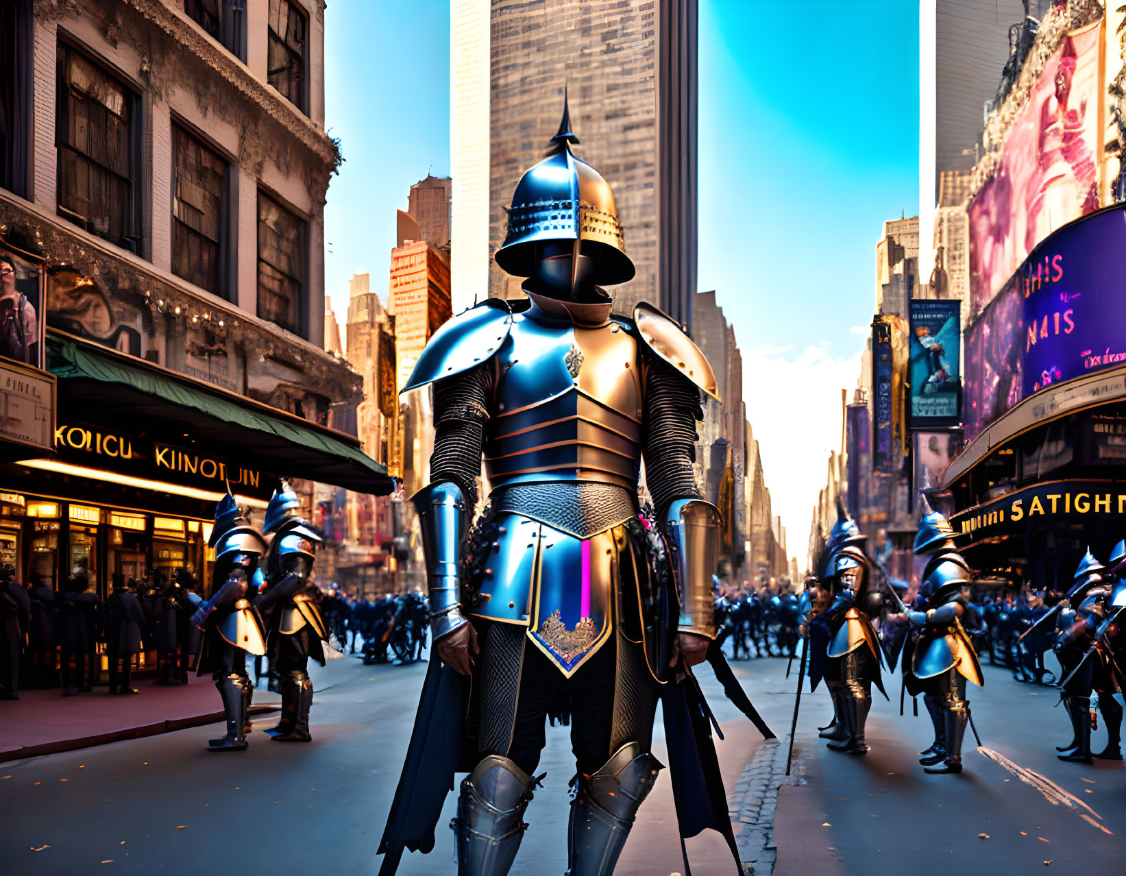 Knights on Broadway (Wasn't it a Bee Gees Hit ;-)