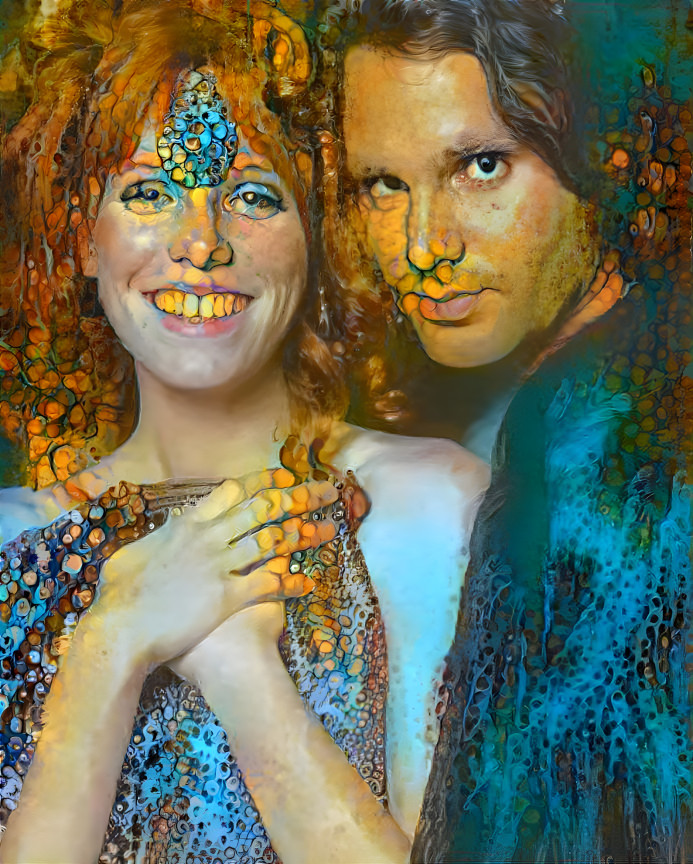 Pamela Courson e Jim Morrison