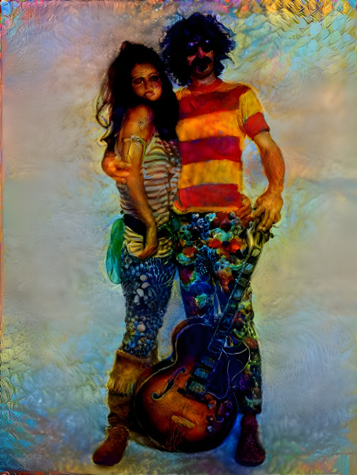 Claudia Cardinale & Frank Zappa