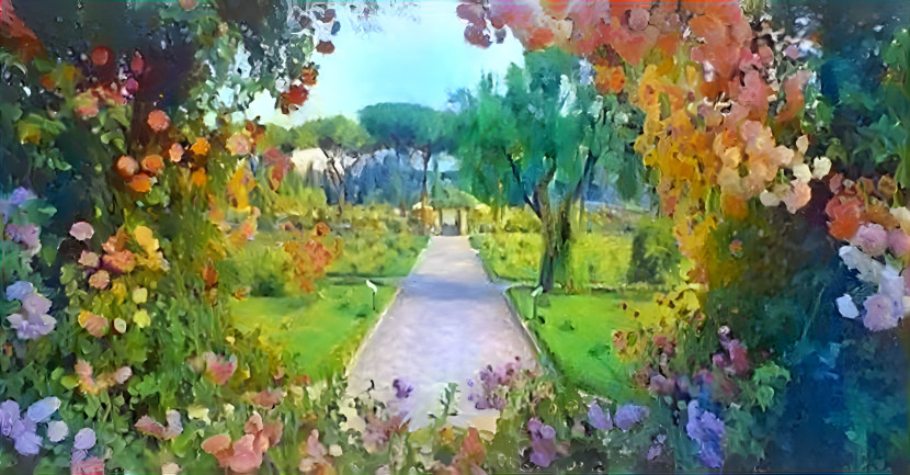 rose garden - Rome