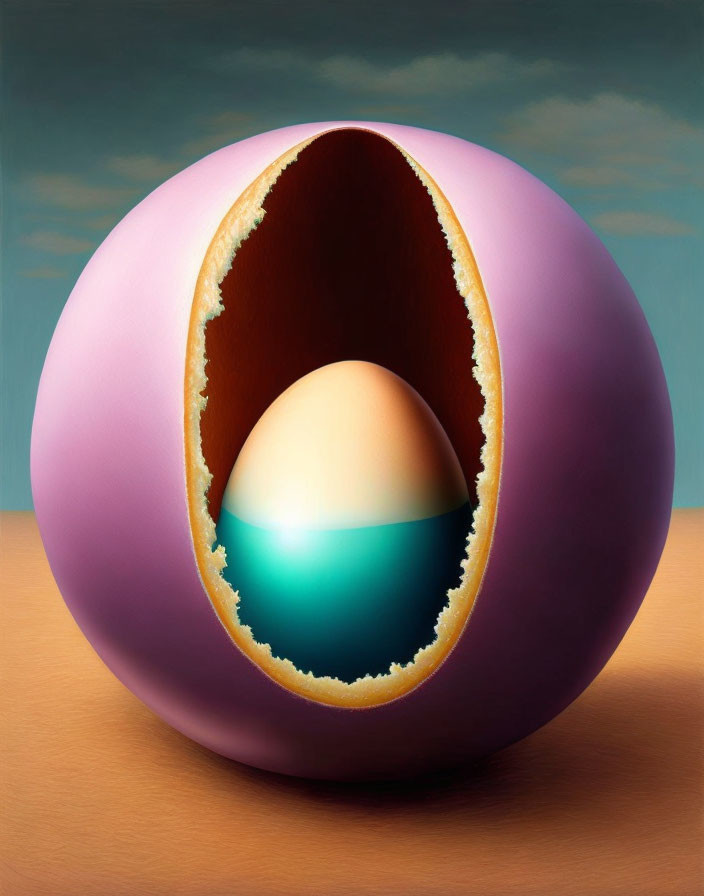 Egg in shell