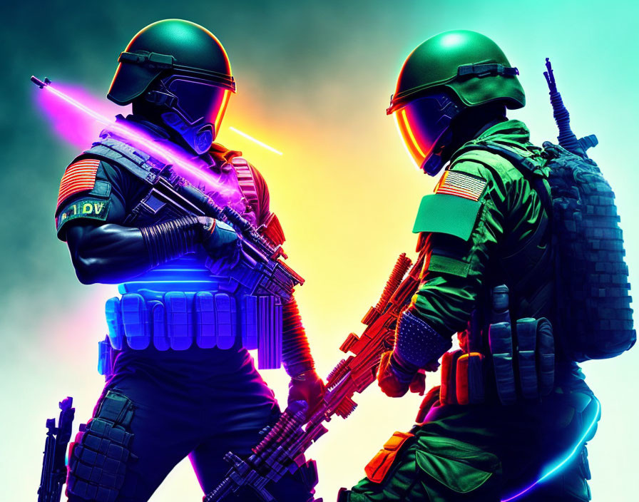 Neon Soldiers