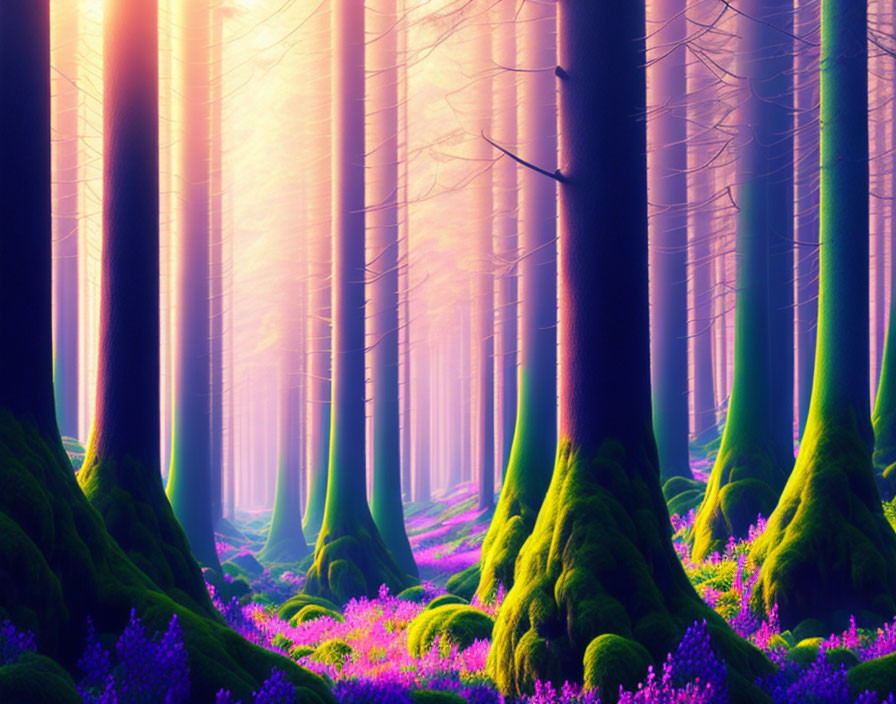 Forest in beauty