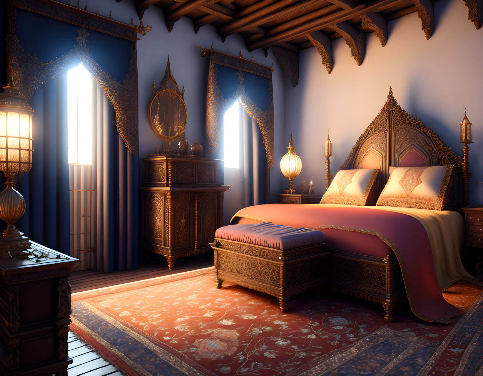 16th Century bedroom 