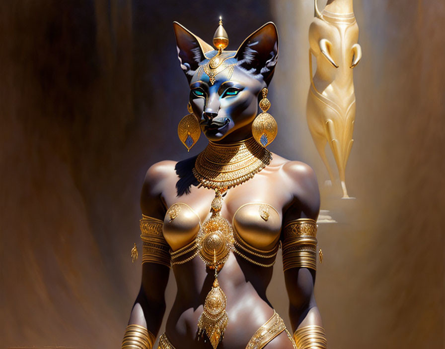 Bastet the Mythical Egyptian Goddess 