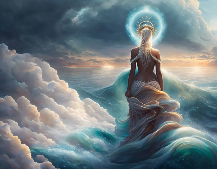 Amphitrite, goddess of the sea