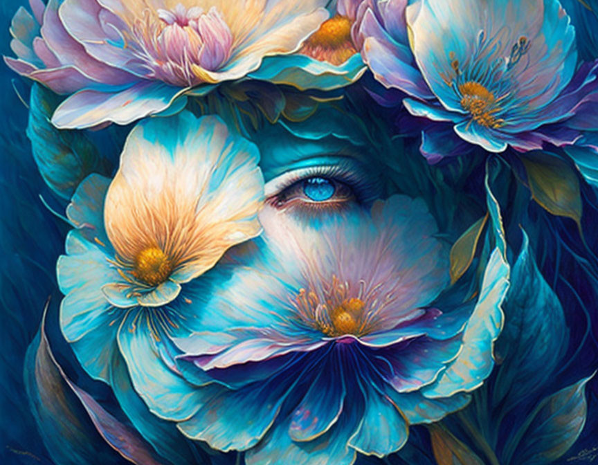 Flowers have eyes