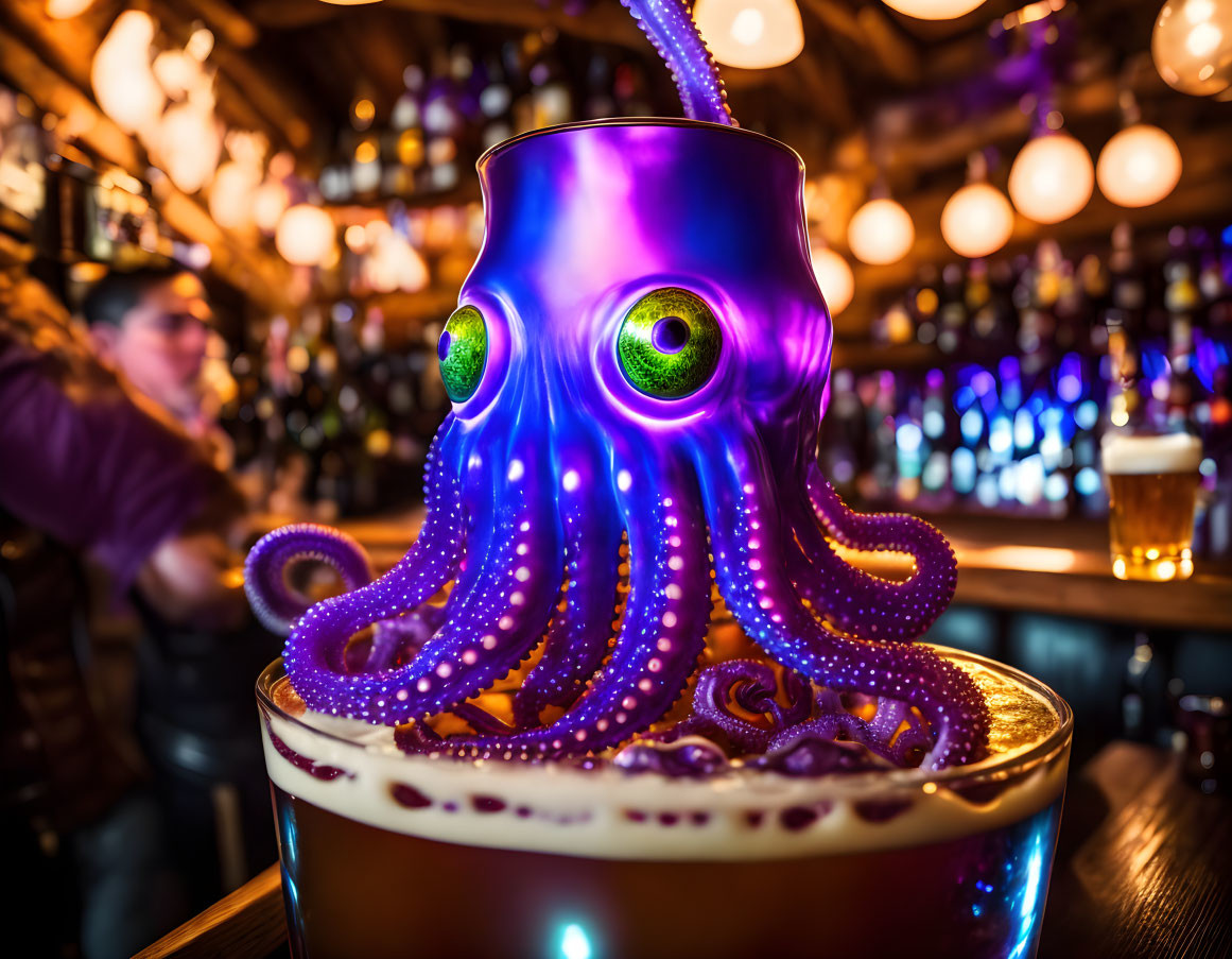 Beers, octopus