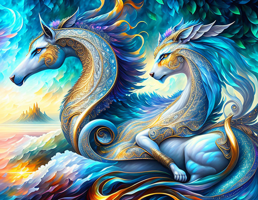 Sea Dragon and Sea Lioness