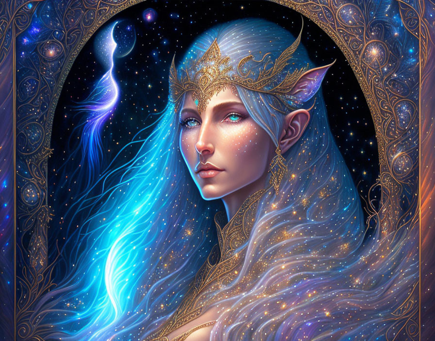 Sehanine Moonbow, The Elven Goddess Of Dreams 