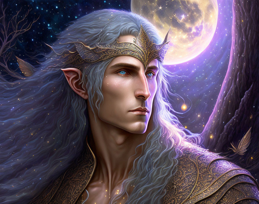 Sehanine Moonbow, The Elven god of Dreams
