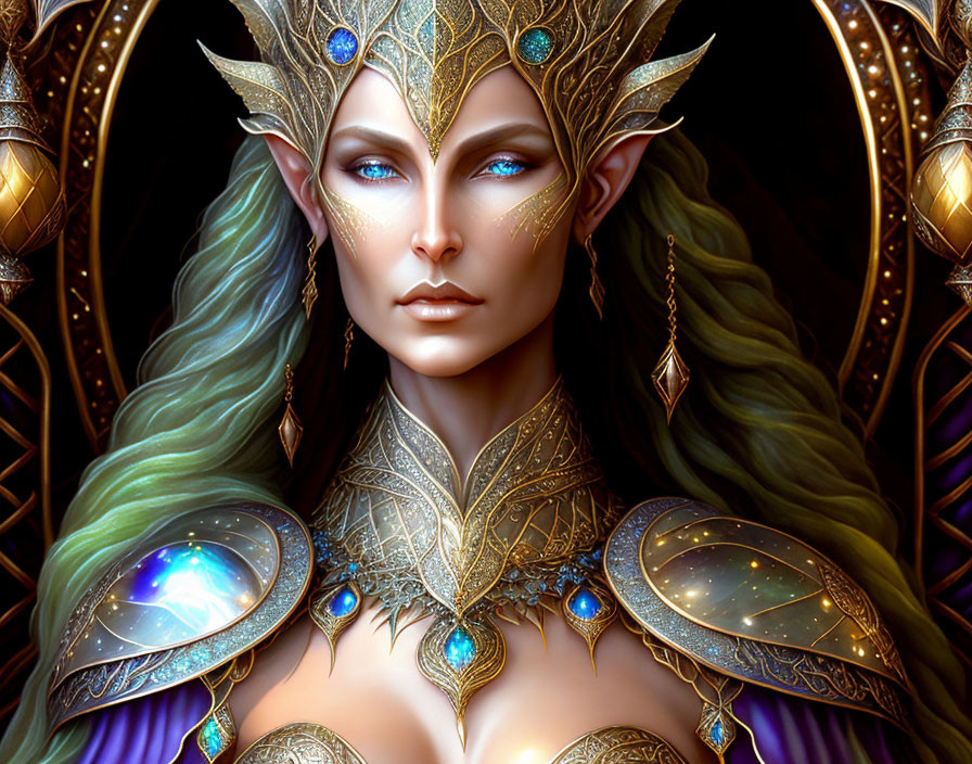  Angharradh, Elven Goddess of Growth, Protection 