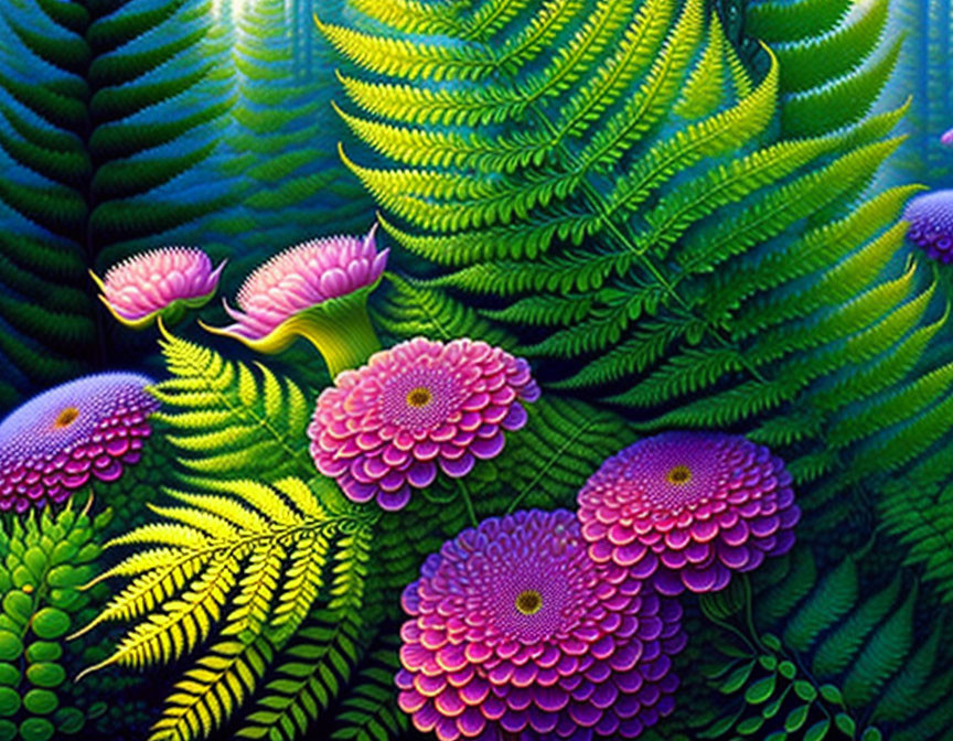 Flowers of fern