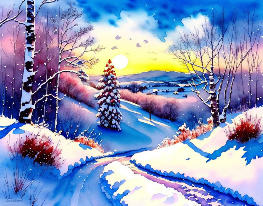 Very beautiful winter landscape...