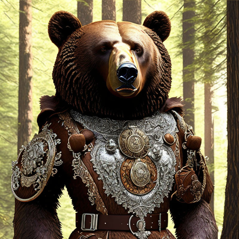  The king of bears, a brown bear!