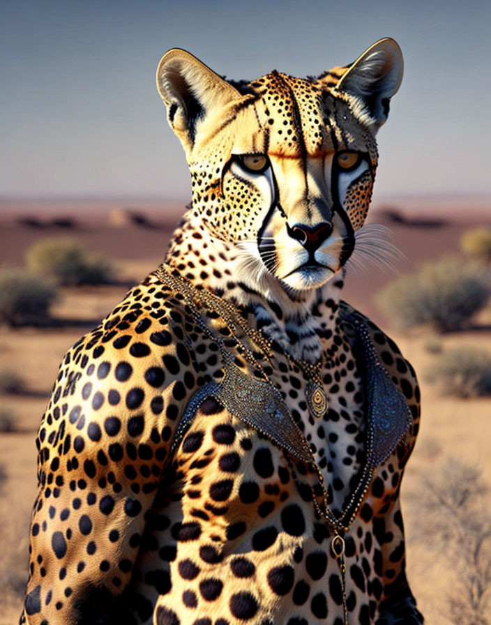 gorgeous wild cheetah man!