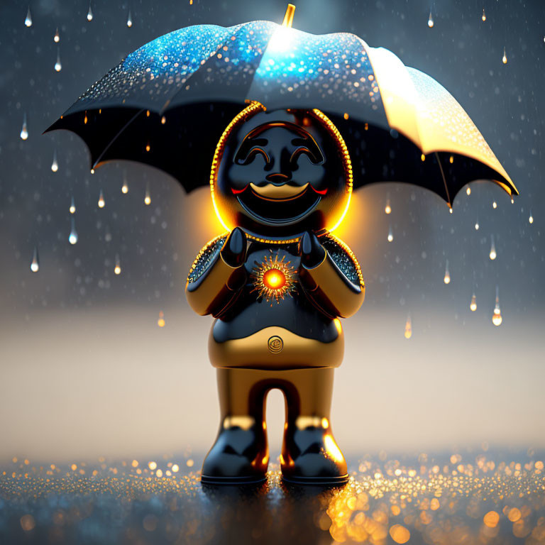  Emoticon: smiling Sun through the rain