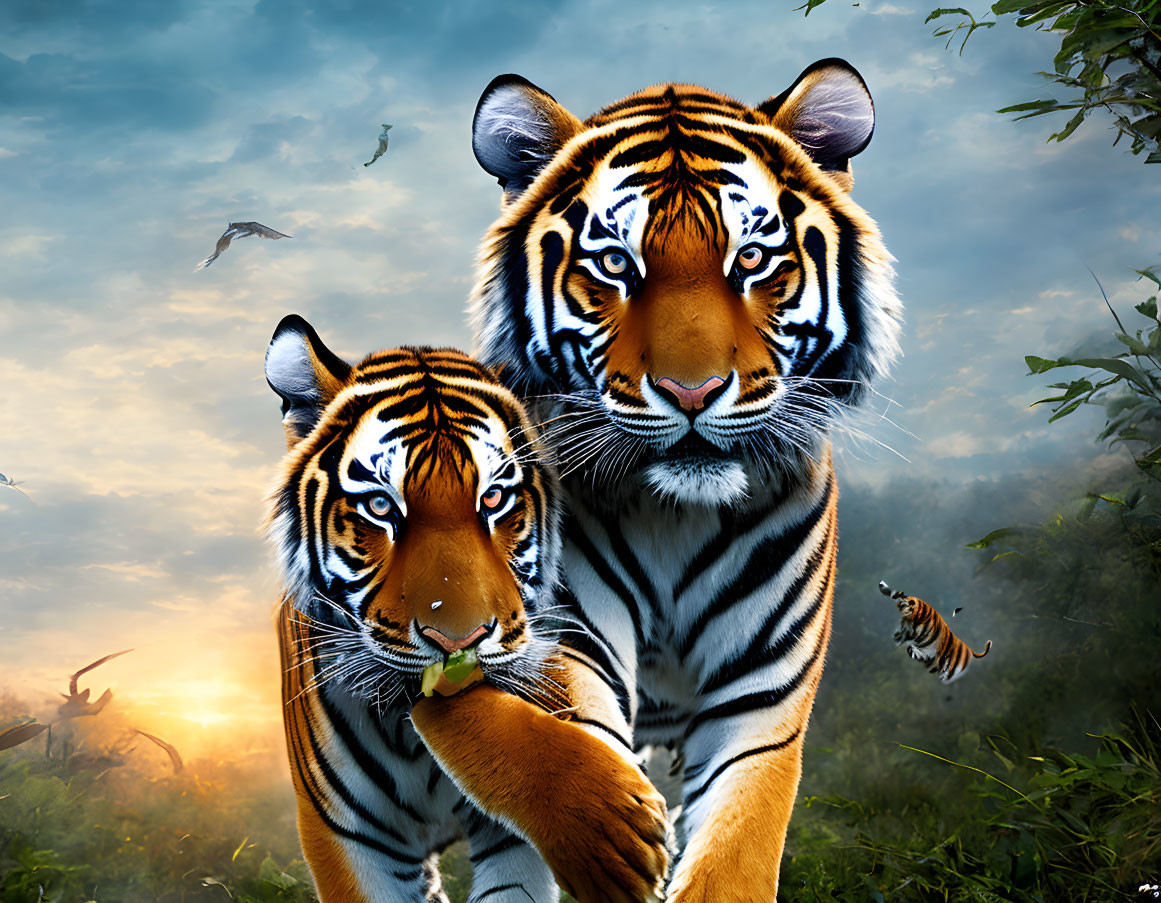 Tigers endangered