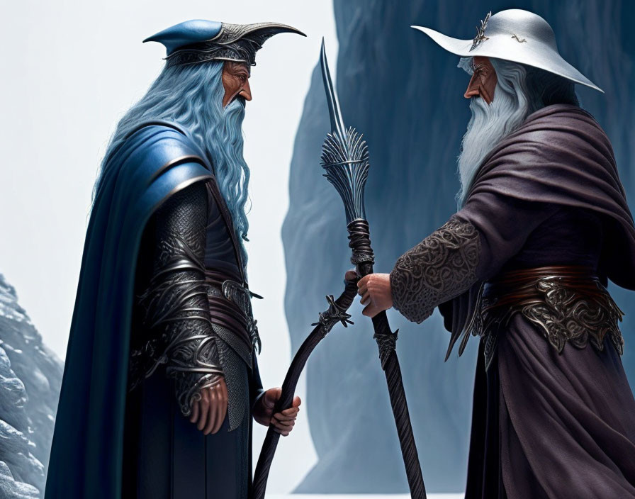 Gandalf vs Sauron