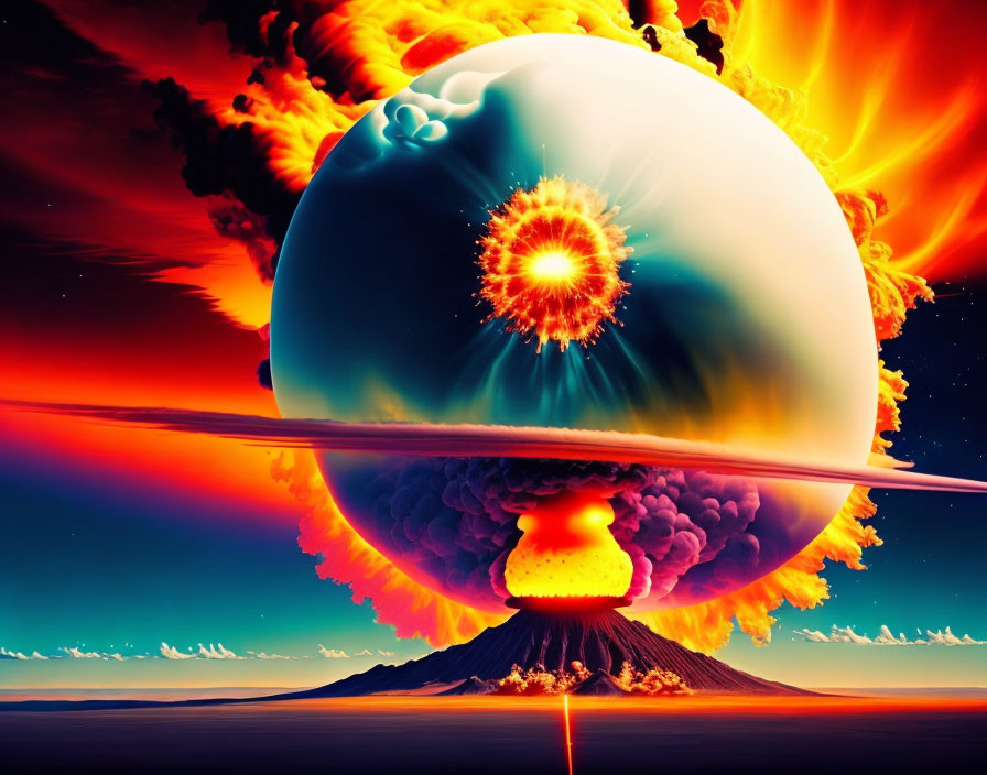 Atomic explosion 