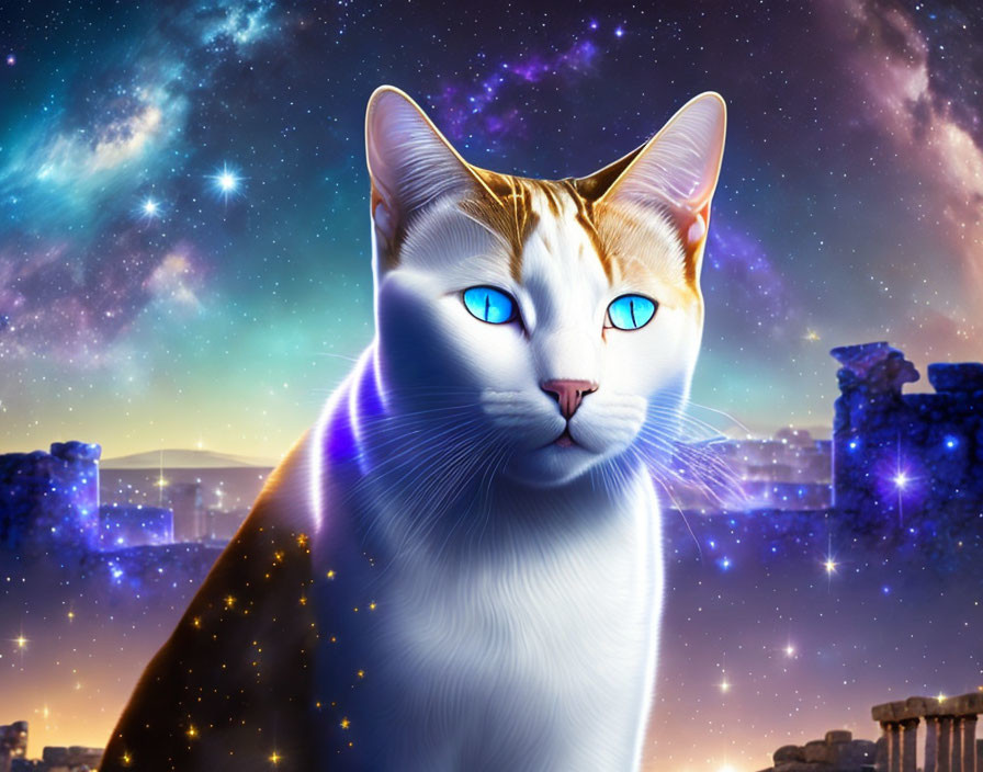 Orion, a Temple cat in Atlantis
