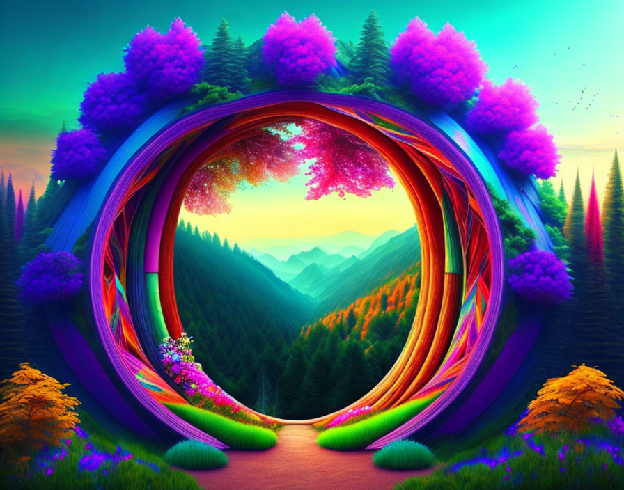 New dimension in portal of forest