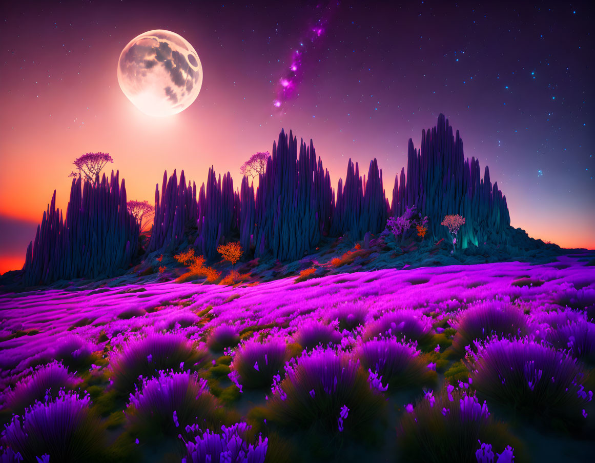Moonlight purple