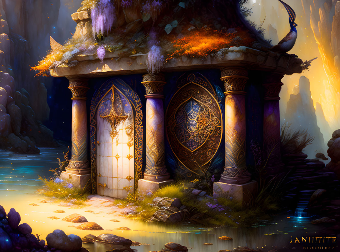 A lost magic tomb that has a treasure