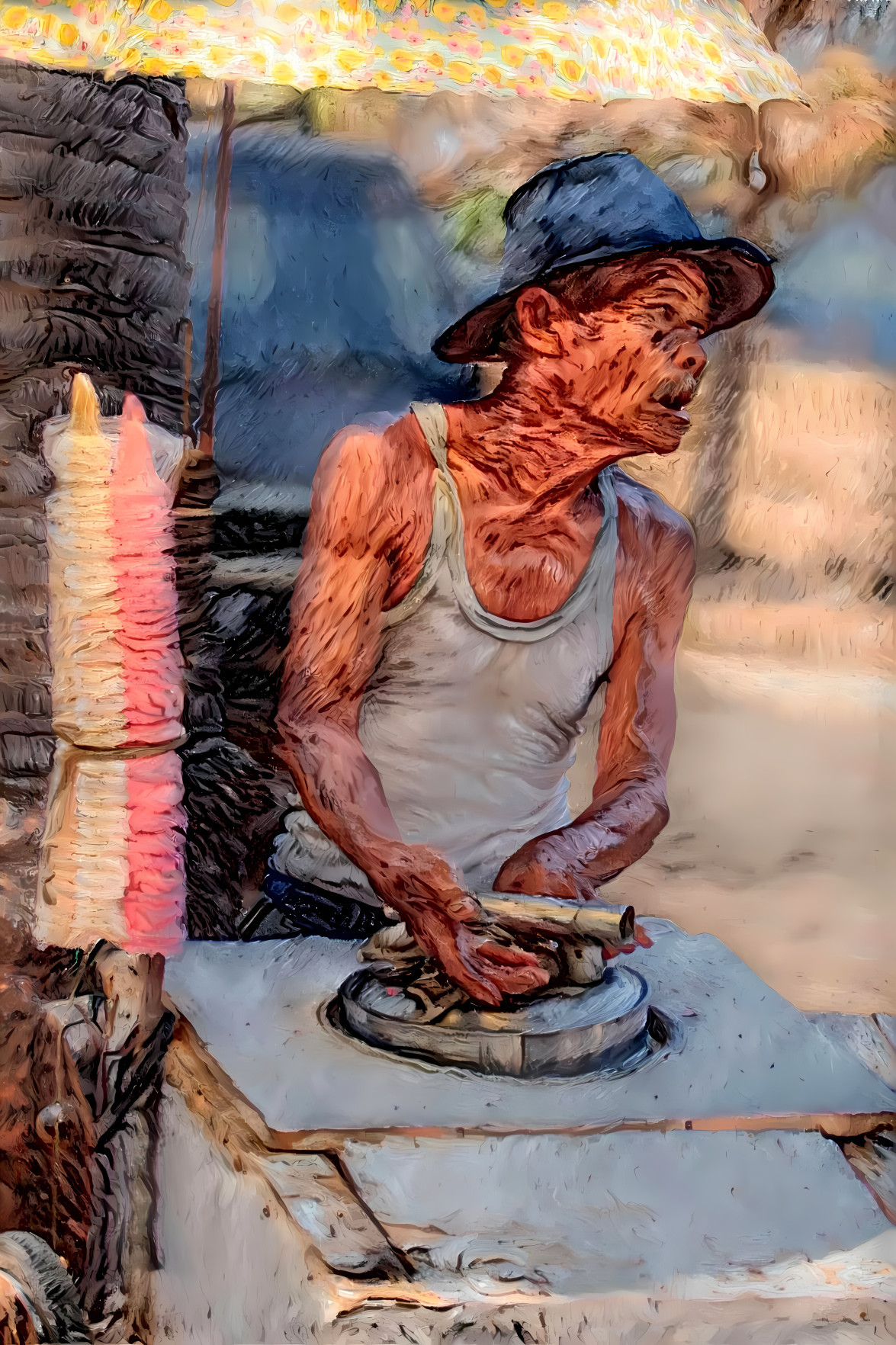 Old Ice Cream Vendor