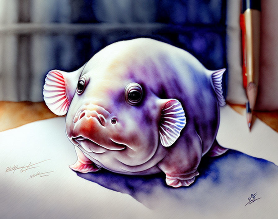Blobfish. (Terrible AI Animals)