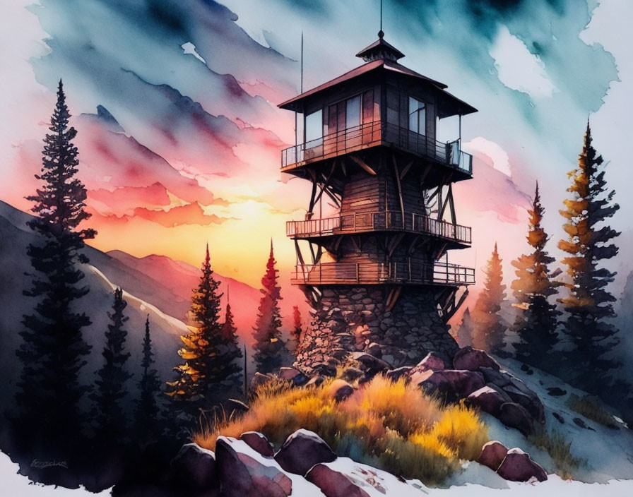 Fire Lookout Tower