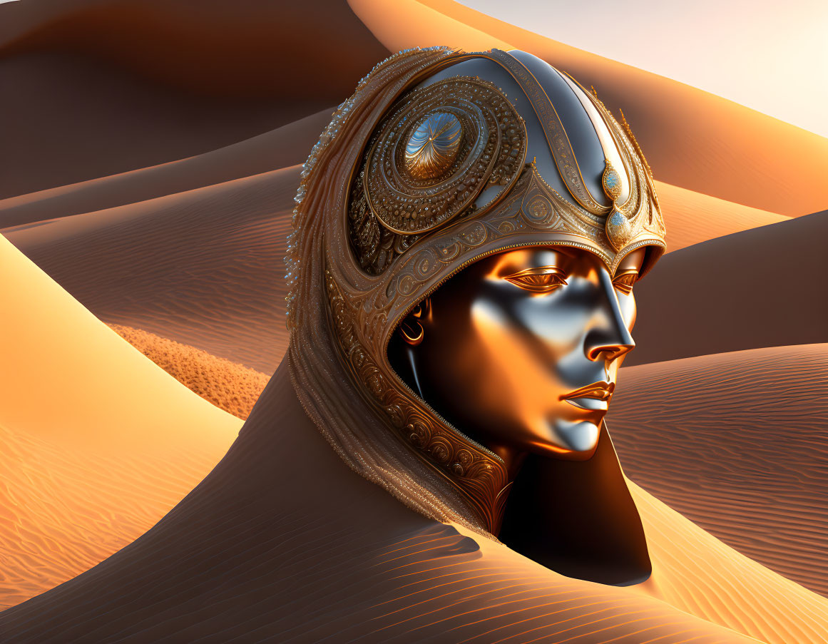 Face of the desert