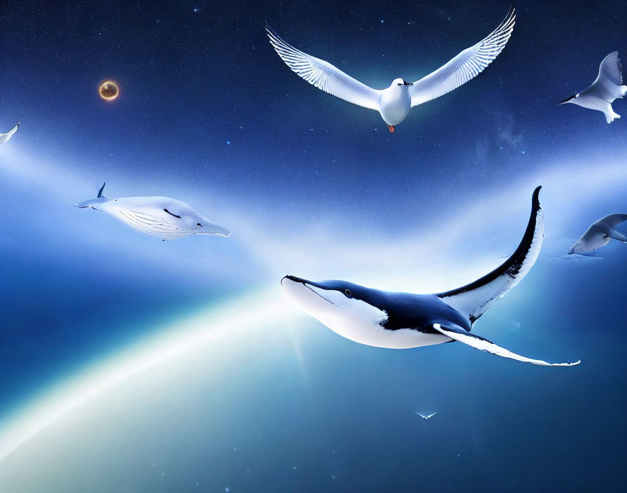 Space Whales