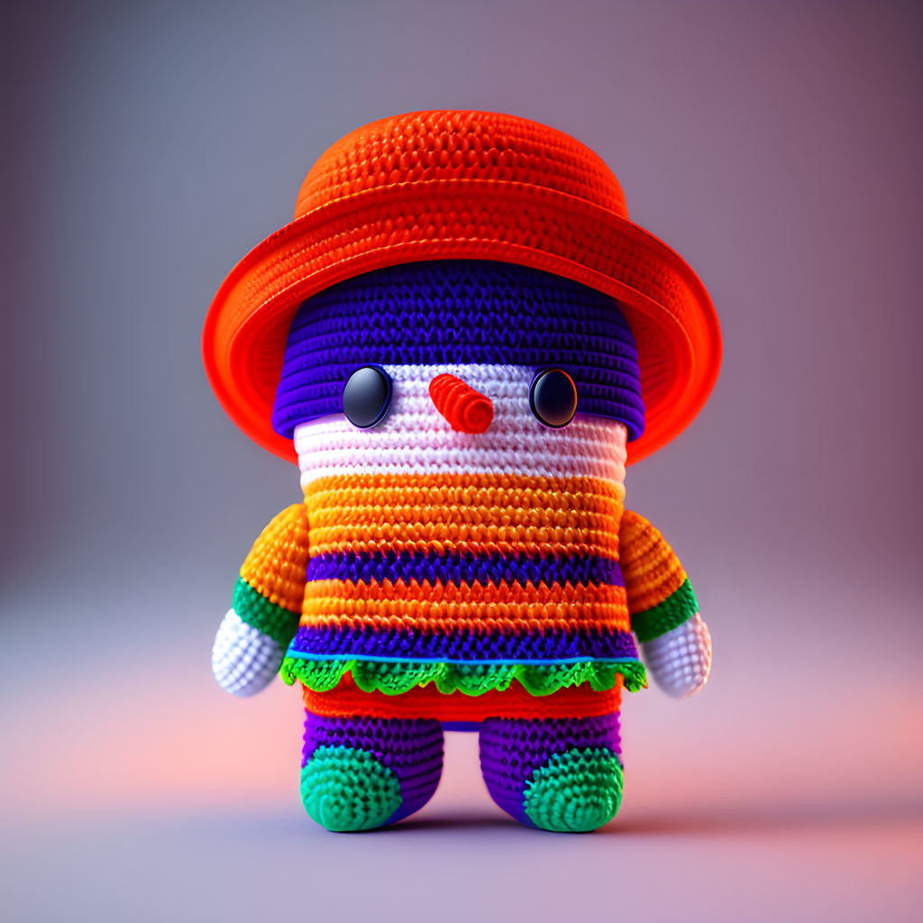 crochet doll character