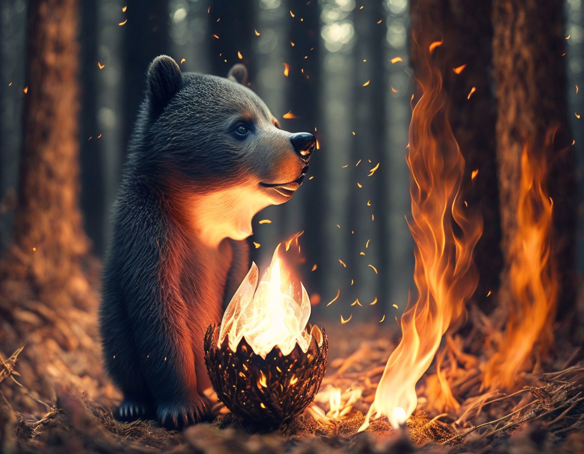 Fire bearcub