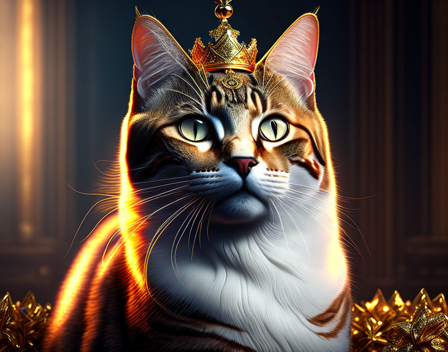 Cat the king