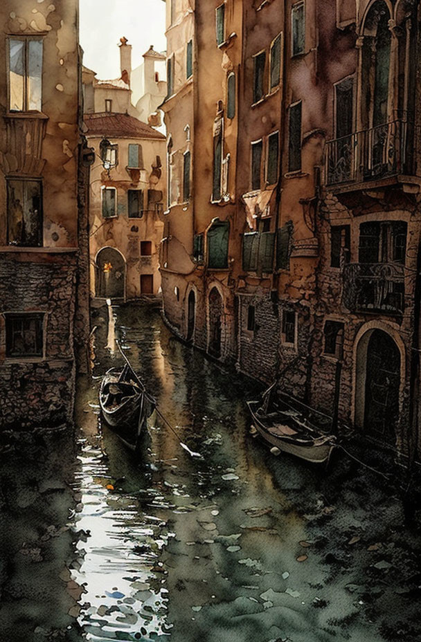 Venice./watercolor/