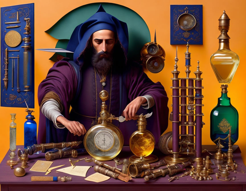 16th century alchemist