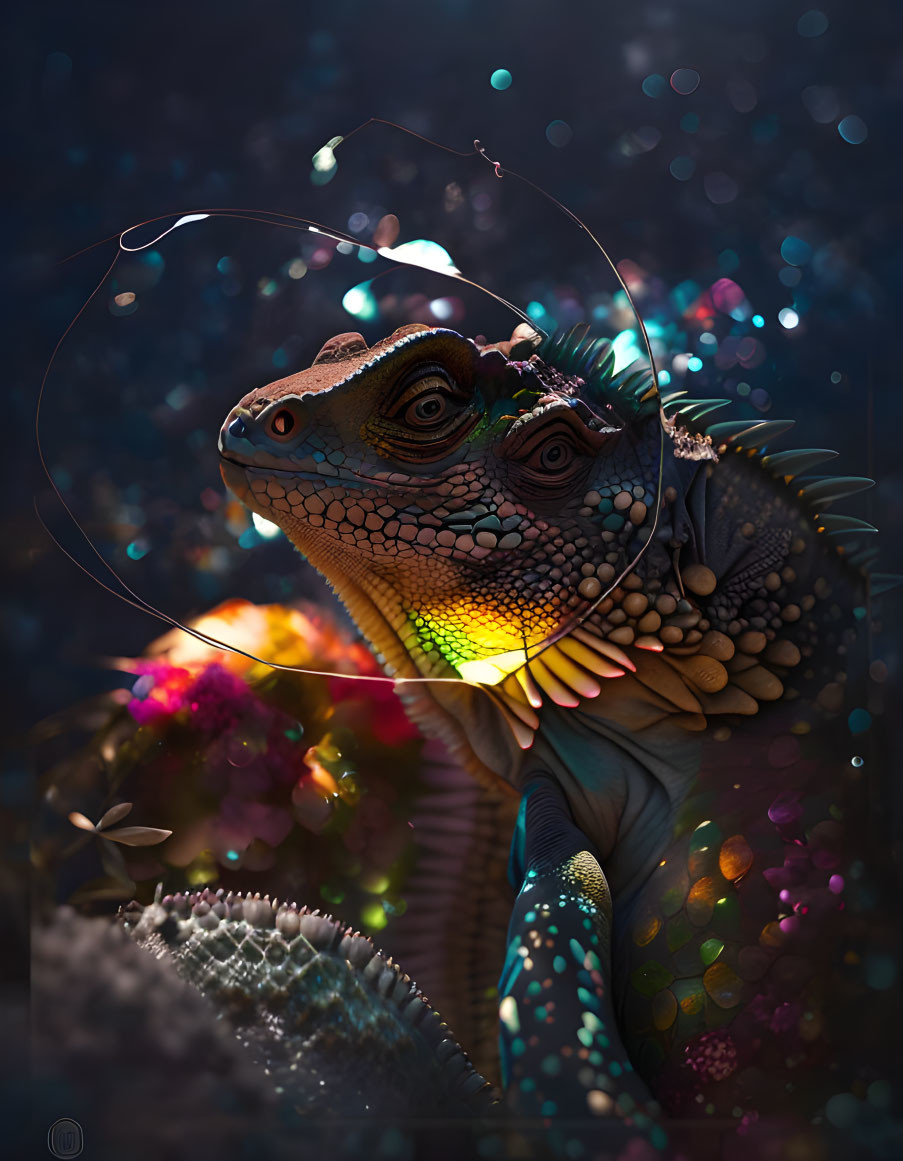 magical iguana