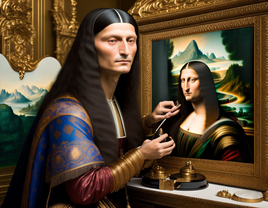 Leo and Mona Lisa were very similar))
