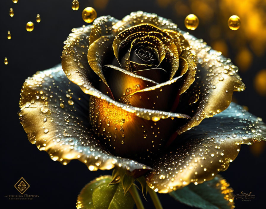 "The golden rose."