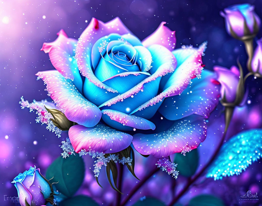 Frost rose