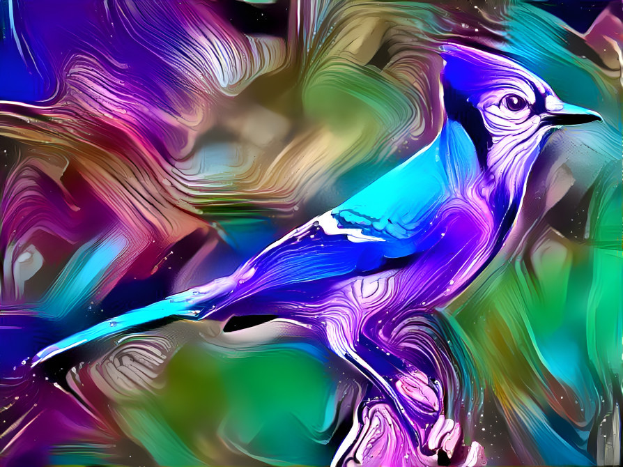 the blue bird swirl