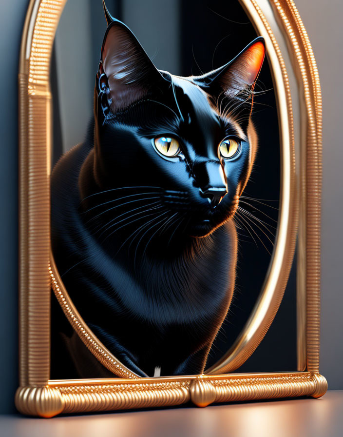 The Cat and the Mirror.