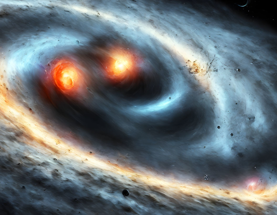  the collision of two black holes 